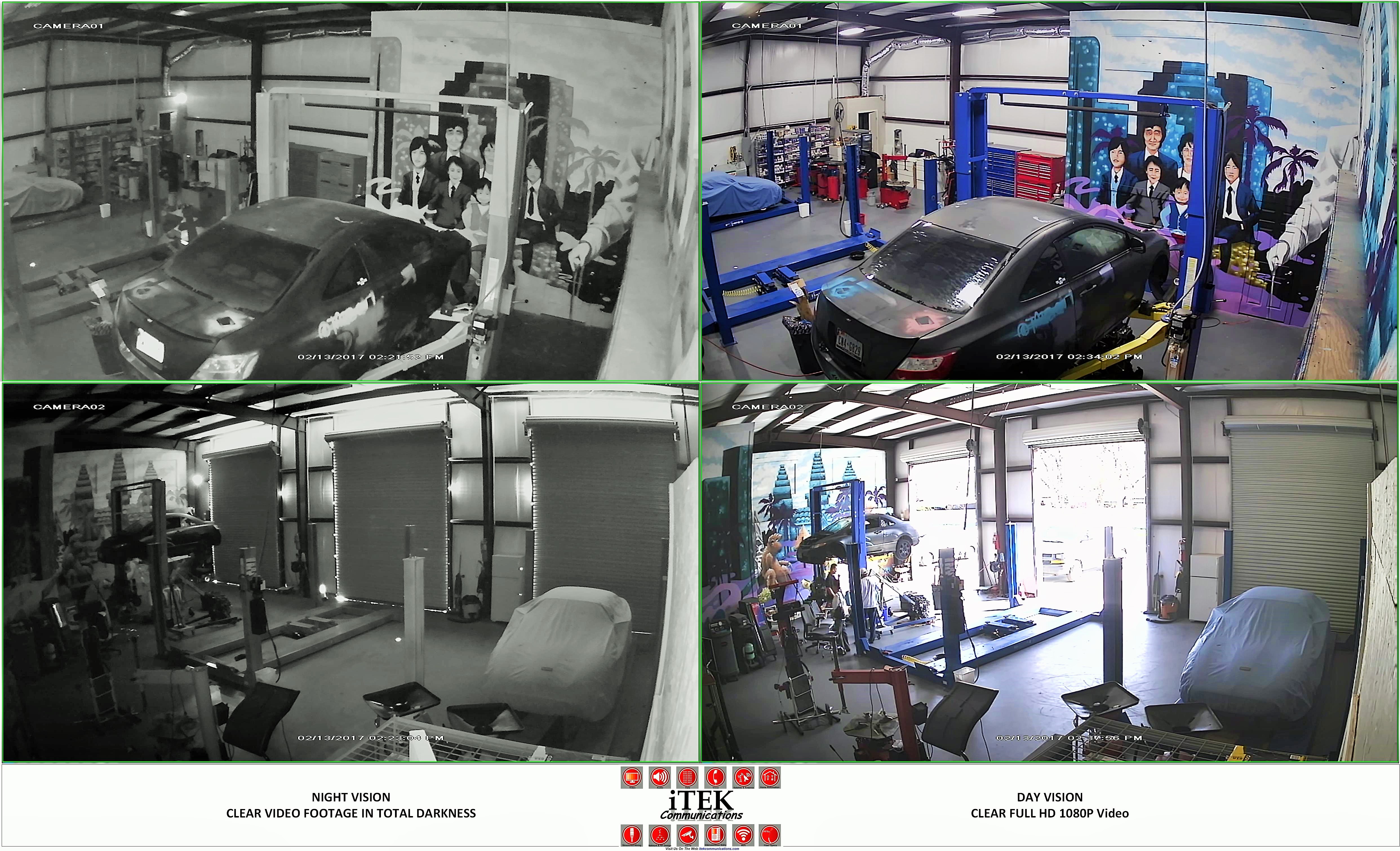 security camera installation iTEK Houston security camera installation iTEK Chicago