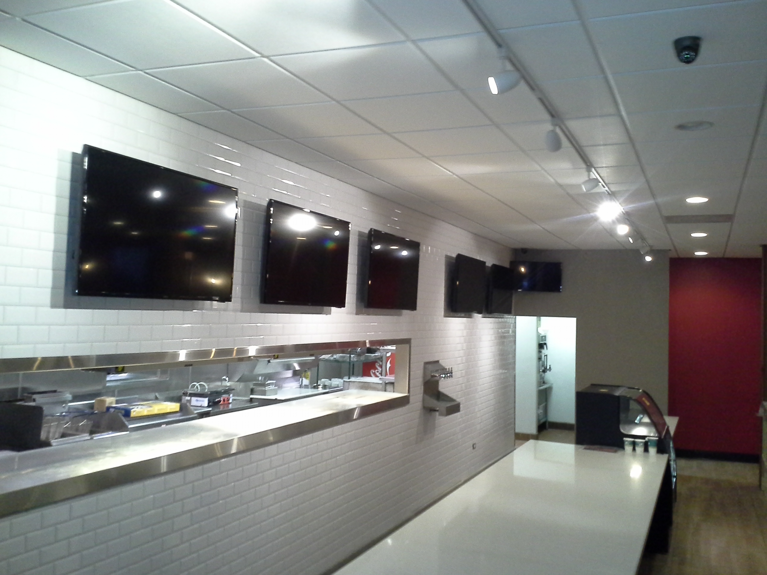 Sports Bar Resurant TV Installation